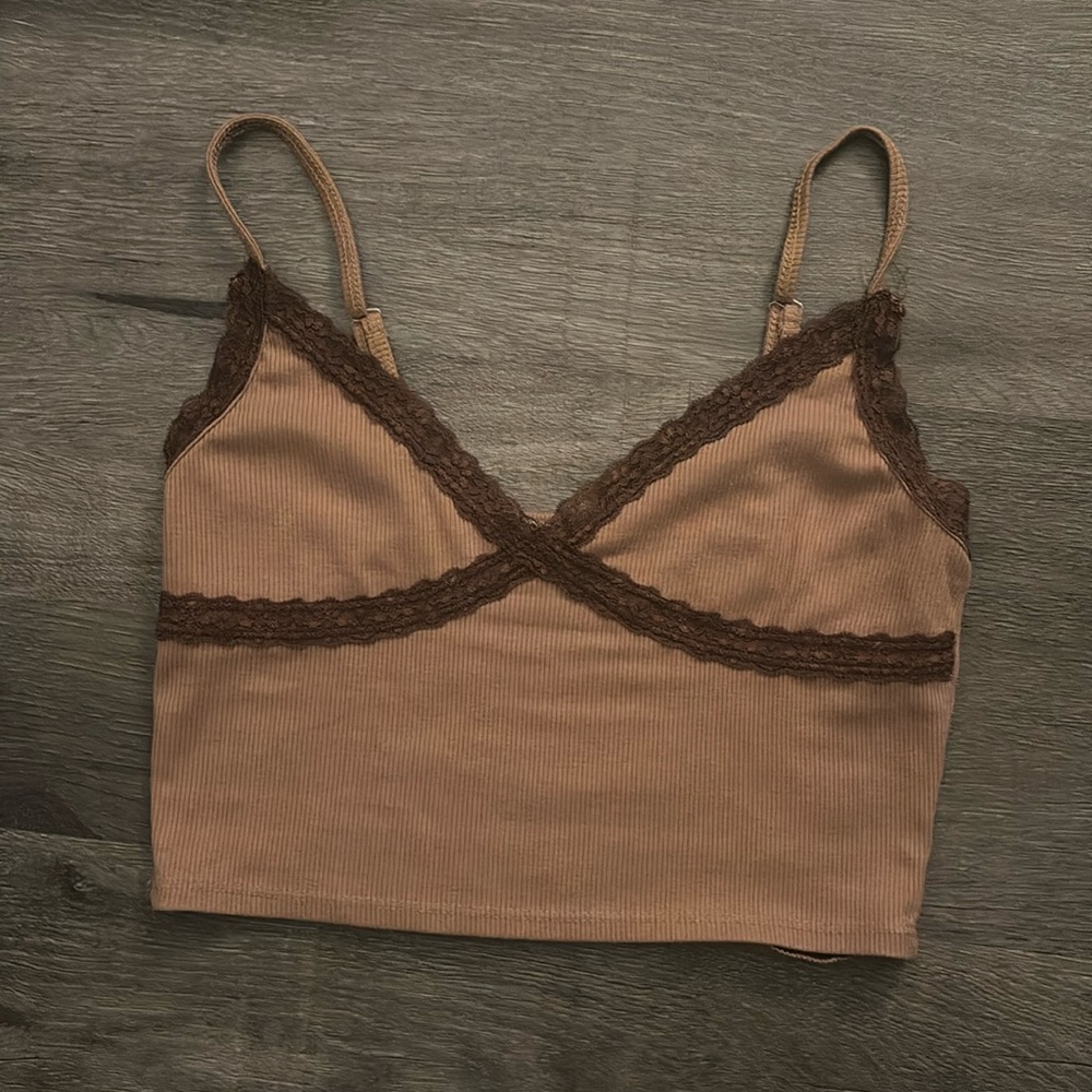Tilly’s Brown Crop Tank